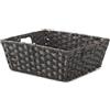 Whitmor Split Rattique Shelf Tote-Driftwood, Polietilene Metallo, Marrone, Taglia Unica