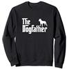 Amstaff Apparel Gift Idea Amstaff Lover Gift DogFather Felpa