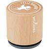 INNSPIRO Timbro in legno e gomma Buon Natale diam. 33 x 30 mm.