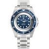 EUTOUR Orologio Magnetico da Uomo,dotato di cuscinetti a sfera e lancette di precisione,impermeabile,quadrante luminescente da 40mm,cinturino regolabile in acciaio inossidabile da 20mm,Blu