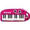 Bontempi | PlayKeys: Tastiera Giocattolo a 24 Tasti per Piccoli Musicisti, Rosa, 300x140x40 mm