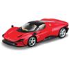 Burago Bburago -Ferrari Signature Daytona SP3 - Riproduzione del veicolo in scala 1/43 - Rosso