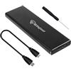 Bitsjour Case SSD per Apple MacBook Air 2012, USB 3.0 Custodia Esterno per 7+17 pin Disco Rigido A1465 EMC 2558 e A1466 EMC 2559