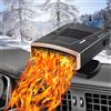 Chuankefanxing Riscaldatore per auto, sbrinatore per parabrezza auto, riscaldatore portatile per auto 12V 200W, riscaldatore 2 in 1 per riscaldamento e raffreddamento, sbrinatore a riscaldamento rapido