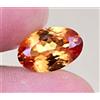 5.70 CT Naturale Padparadscha Zaffiro Ovale Certificato Perfetto Loose Gemma