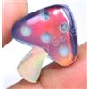 Naturale Aurora Opale Multicolore Gioco Di Colore 16.95 KT Cabo Certificato