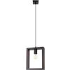 SOLLUX lighting - Lampada a sospensione Aries - Lampada a sospensione elegante - Lunga durata - Design accattivante - E27, 1x max 15W LED, ~230V, 50Hz - Wengé