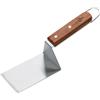 KÜCHENPROFI Tavolozza per barbecue TEXAS, strumento professionale per barbecue in acciaio inox di alta qualità con manico in palissandro, lunghezza 24 cm, accessorio ideale per barbecue