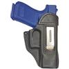 VlaMiTex IWB Fondina in Pelle per Glock 17 19 22 23 25 26 27 31 32 33 34 37 (IWB 3 - Mod. 19/23 / 32)