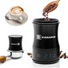 EVERANGE Bilancia digitale per caffè con timer - Bilancia ricaricabile per espresso Bilancia precisa per caffè filtro e a goccia, display LED, include misurino, nero
