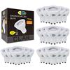 CLAR - GU10 LED 3000K, Lampadine GU10 LED Luce Calda, 7W (Pack 20)