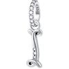 GLOWDAS Lettera I Charms Alfabeto Ciondolo, 925 Argento Sterling Iniziale i Ciondoli CZ Perlina Fit Pandora Infinito Nome Braccialetto con Letra, Regali per il Giorno dell'Indipendenza/Ti Amo/Figlia