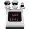 Qewher 3 in 1 Radiofrequenza Viso e Corpo Professionale: 40K Massaggiatore Anticellulite Professionale Radiofrequenza Corpo Rassodanti e Tonificanti per il Viso - Bianco Argento