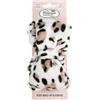The Vintage Cosmetic Company, Fascia Vintage per Trucco Peggy, Mantiene i Capelli Indietro, Morbida e Comoda con Stampa Leopardata