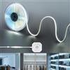 Clearhill Striscia LED 320LED DC12V PIR, Dimmer Sensore Movimento, 2 Modalità Giorno/Notte,5m/16,4FT,BiancoFreddo6500K,8mm,Armadio/Cucina