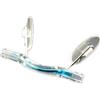 Generic Naselli universali trasparenti e cuscinetti confortevoli per Switch It! - Vestibilità perfetta, delicato sulla pelle, durevole (con strisce turchesi 2246), Con strisce turchese 2246