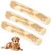 JRILUO 3 Pezzi Osso Da Masticare In Legno Di Caffè Per Cani, Pulizia Dei Denti, Giocattolo Resistente Per Cani Piccoli E Medi, Accessorio Durevole Adatto A Cuccioli E Adulti