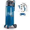 SCHEPPACH Compressore aria verticale 50 lt 10 bar con kit 13 accessori Scheppach hc51v