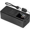 Krüger&Matz Power Bank 20000 mAh Li-pol 65 W con funzione QC e PD KM0914