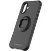 INTERPHONE Quiklox - Custodia per Apple iPhone 16 Plus Tetraforce con fissaggio moto, auto o bicicletta, supporto per cellulare, sistema modulare a rilascio rapido