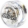 Yomega Spectrum Illumina la Palla di Fuoco Transaxle YoYo con luci a LED per Il Gioco di Corda di Livello Intermedio, avanzato e Professionale + 2 Corde Extra e 3 Mesi di Garanzia (Blu) (Chiaro)