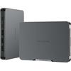 khadas Mind 1 Mini PC, Computer Desktop Micro con Intel Core i7-1360P a 5.0GHz, Batteria Standby da 5.55Wh, 32GB LPDDR5, SSD PCIe 4.0 da 1TB, WiFi 6E, BT5.3, Computer Portatile per Ufficio e Casa