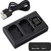 PHOLSY Carica Batterie NP-FZ100 Sony Sostituire Caricabatterie NP-FZ100 Sony Rapido Doppio Compatibile con a1 a9M2 a9 a7SM3 a7RM4 a7RM3A a7RM3 a7C a7M4 a7M3 a6600