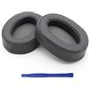 Aiivioll Cuscinetti di ricambio per auricolari in pelle PU compatibile con Sony MDR-100ABN WH-H900N H800（Grigio scuro）