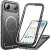 Cozycase Cover TOP Antiurto IP68 Impermeabile Per iPhone Air Per Magsafe Militare Resistente 360 Integrale Subacquea Antipolvere Rugged Custodia Magnetica Waterproof Case Per iPhone Air, Nero/M