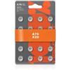100% PeakPower Batterie LR44 - Set da 20 | 100% PeakPower | Batterie a Bottone Alcaline da 1,5V LR 44 / A76 - Lunga Durata