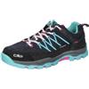 CMP Kids Rigel Low Trekking Shoes WP, Scarpe da Trekking Unisex - Bambini e Ragazzi, B Blue Acqua, 41 EU
