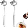 CUCCHIAIO DI SALSA Per Pizza Mestolo Da Minestra Metallo Cibo EUR 11,36