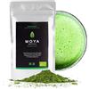 Moya Matcha Té Verde Matcha Biologico in Polvere Organico | 100g The Matcha Tradizionale Grado (II) dal Uji, Giappone | Perfetto per bere con Acqua, Fette Biscottate, Frullati e Limonate
