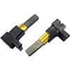 TopHomer Confezione da 2 spazzole al carbone per aspirapolvere, supporto motore elettrico, ricambio per Dyson DC05/DC07/DC08 (32 x 11 x 7 mm)