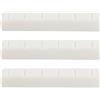 SG Store 3 Pezzi 6 Corde Chitarra Classica Capotasto Osso Capotasto 52x6x9mm Chitarra Ponte Capotasto Chitarra Acustica Osso Per Chitarra Classica Sostituzione (Bianco)