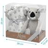 KIOKIDS Peluche Koala con Copertina a Stella KioKids Grigio