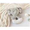 KIOKIDS Sonaglino peluche elefante grigio 13cm