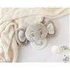 KIOKIDS Massaggiagengive peluche elefante grigio 13cm