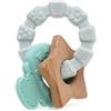 KIO KIDS MASSAGGIAGENGIVE LEGNO AZZURRO 7CM