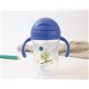 Tazza di apprendimento con manici blu