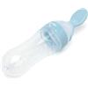 Cucchiaio dispensatore di pappa per bambino blu