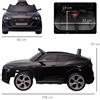 Macchina Elettrica per Bambini 12V con Licenza Audi E-Tron Sportback Nera
