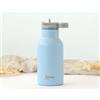 Bottiglia azurro in acciaio inox 350ml