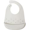 Bavaglino Kiokids Silicone Grigio