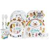 I'm Baby Kit Pappa Melanina Con Zainetto 4 Pezzi Assortiti