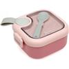 KIO KIDS CONTENITORE PRANZO+CUCCHIAINO ROSA