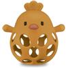 J Bimbi Bite & Play - Chicken Massaggiagengive in Silicone Mango 6m+, 1 pezzo