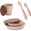 BIBS Set completo per la cena BIBS - Blush