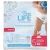 ONTEX Pannolini Mutandina Taglia 5 Junior 12/17 Kg FreeLife Bebe