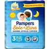 Pampers Sole Luna Pannolini Taglia 3 Midi (4-9 kg) 20 Pezzi